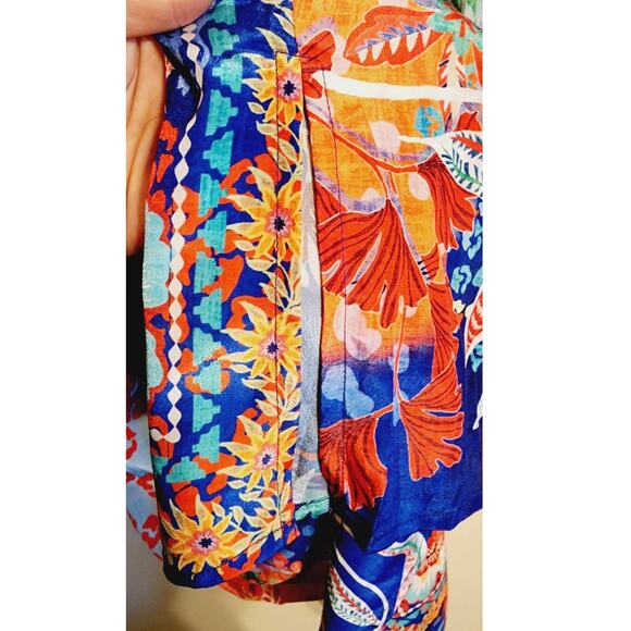 Love Kyla Paloma Polysilk BOHO Chic Lightweight Midi Dress Small NEW - Picture 8 of 10